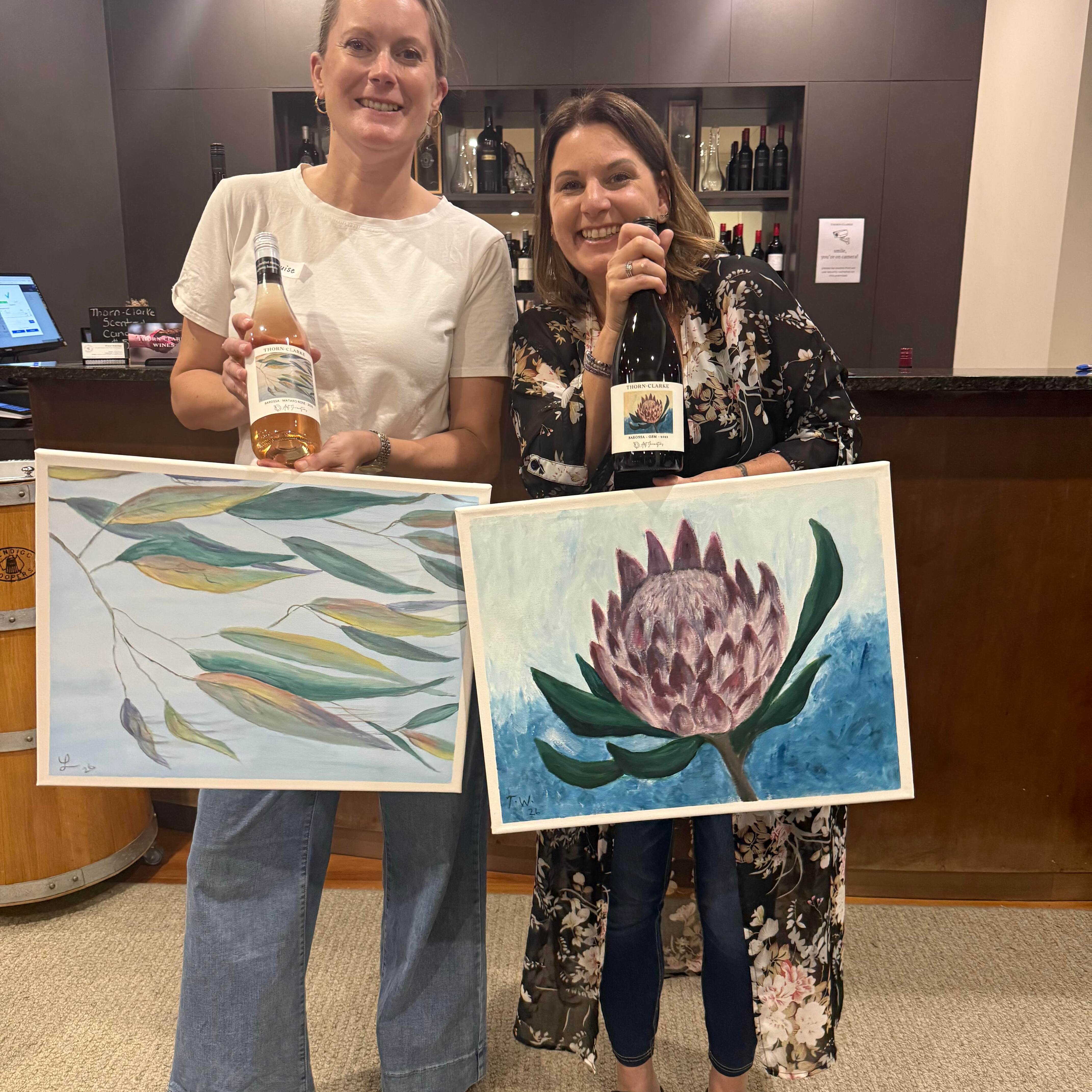 Wine Label 2 friends