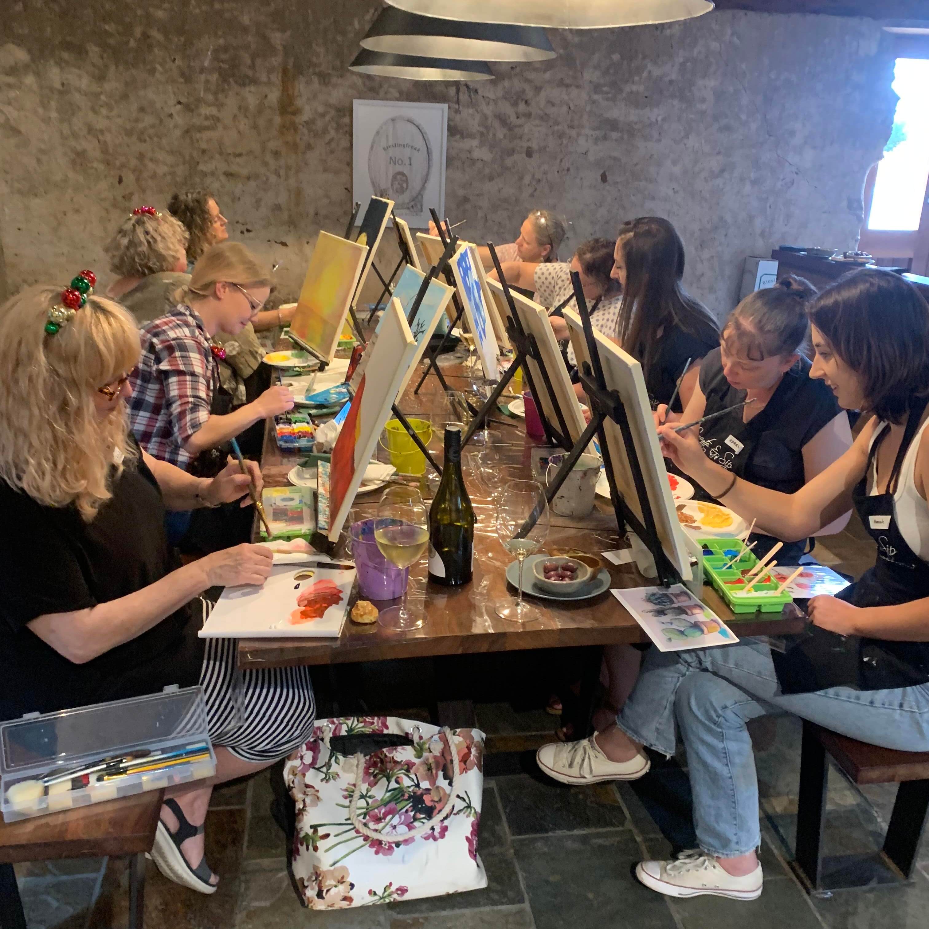 Create & Sip  Michael Hall Wines