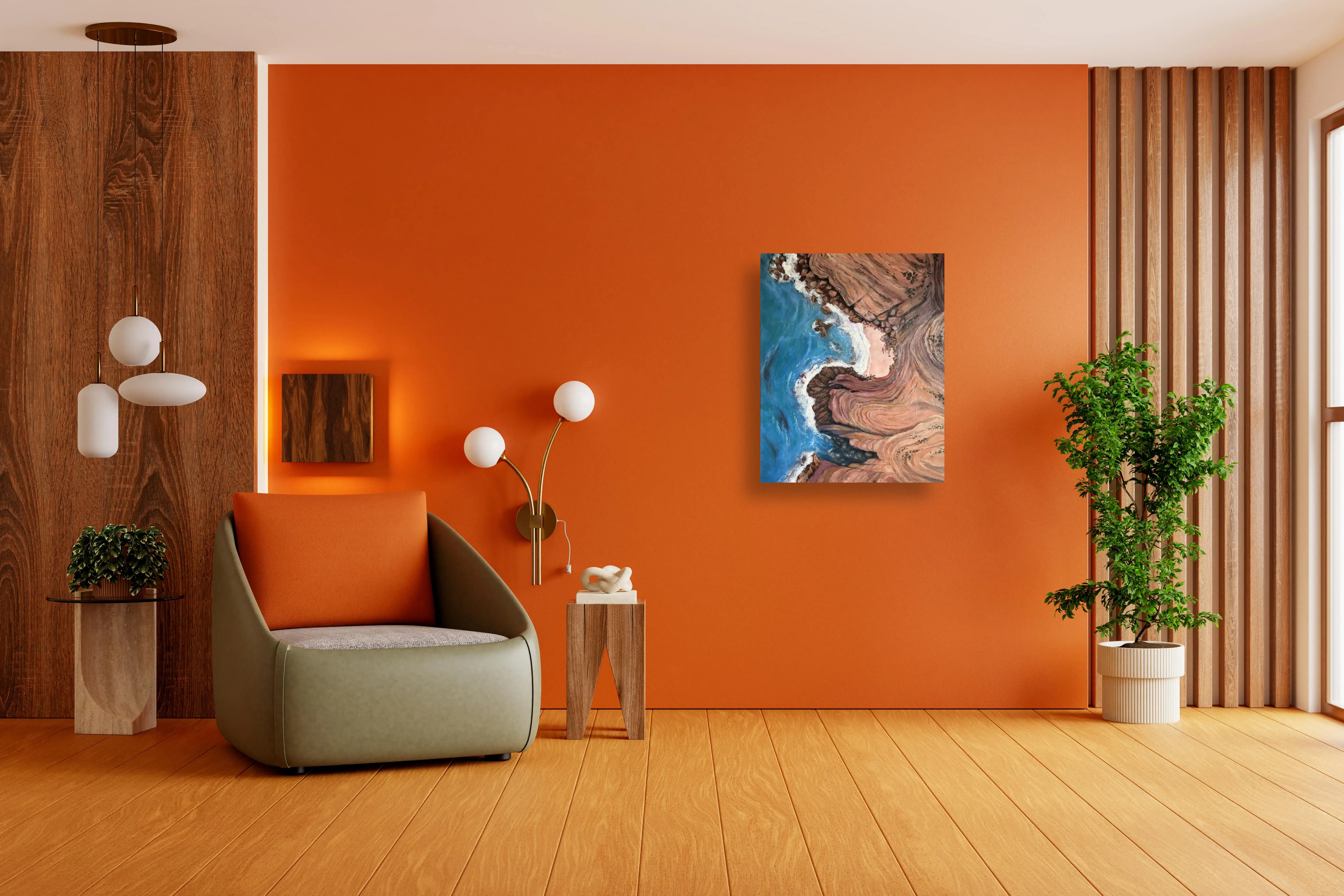 Ancient Tides - Kalbarri WA on Office space.webp