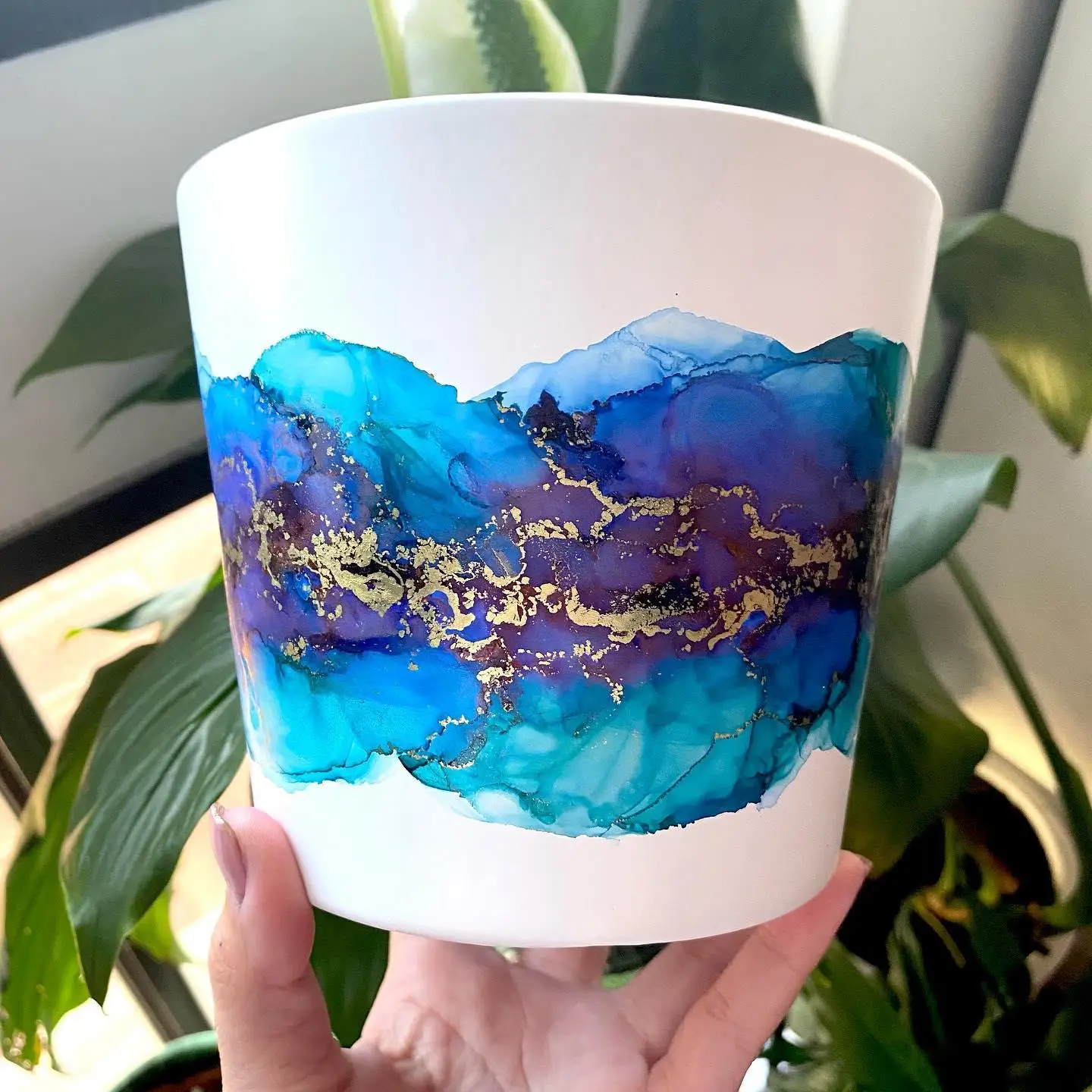 Alcohol Ink pot