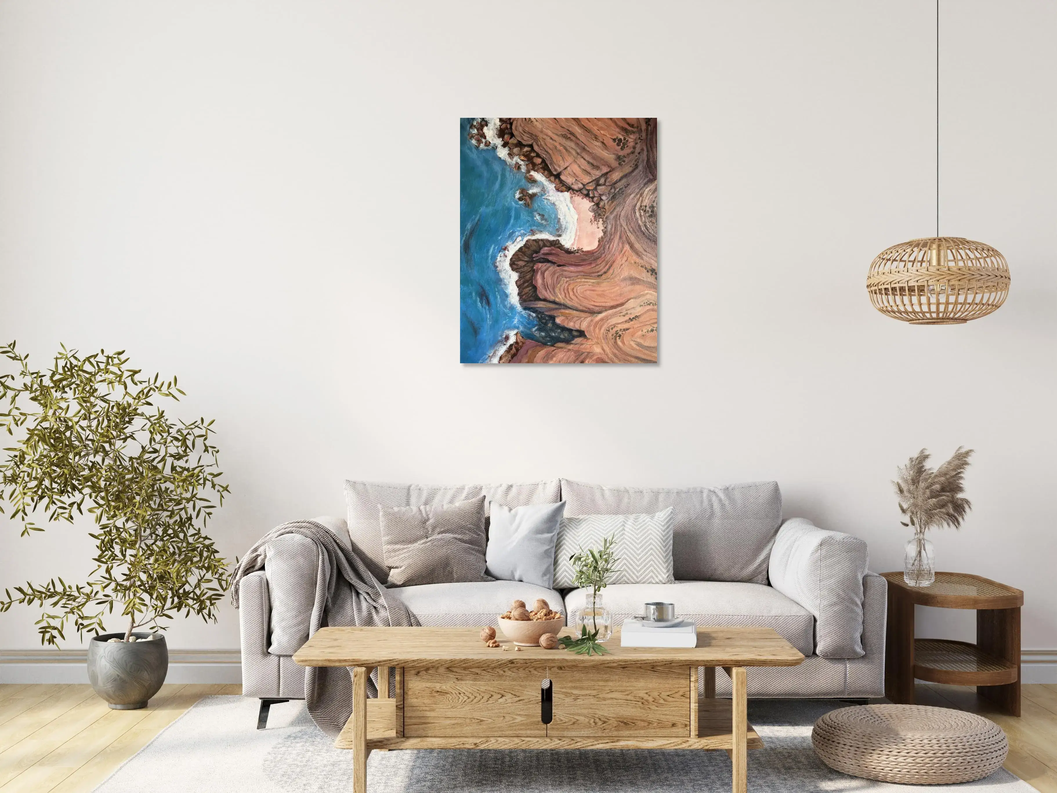 Ancient Tides - Kalbarri WA on Lounge room.webp